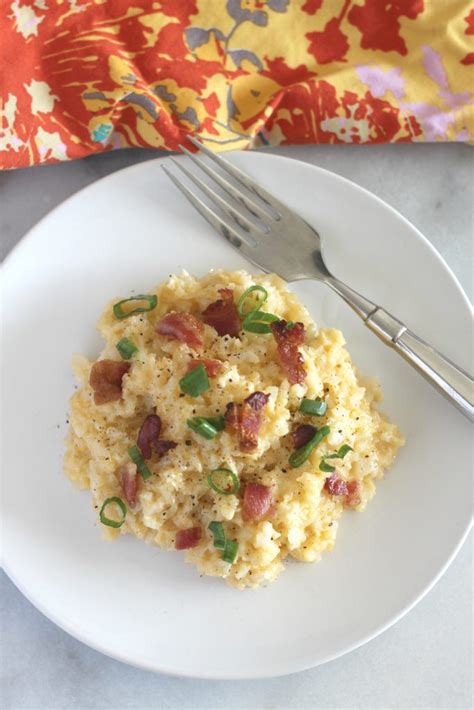 I purchased this product with my own money and the opinions in this review are strictly my own. Cheesy Cheddar Cauliflower Rice - Low Carb Delish