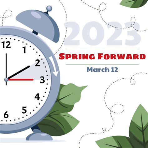Ddaylight Saving Time Clock Set To An Hour Ahead March