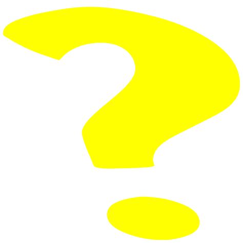 This high quality transparent png images is totally free on pngkit. File:Yellow question mark.svg - Wikimedia Commons