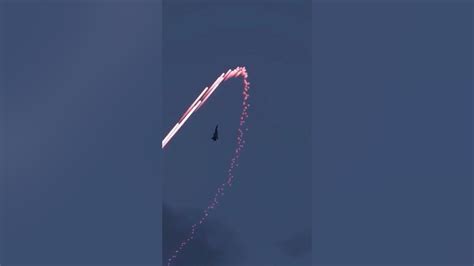 Shot Down Fighter Aircraft Pilot Ejects C Ram In Action Military