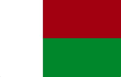 The flag of madagascar was adopted on 14 october 1958 1 , two years before the independence of that nation, as madagascar prepared for a referendum on its status in the french community. Flag of Madagascar | Britannica