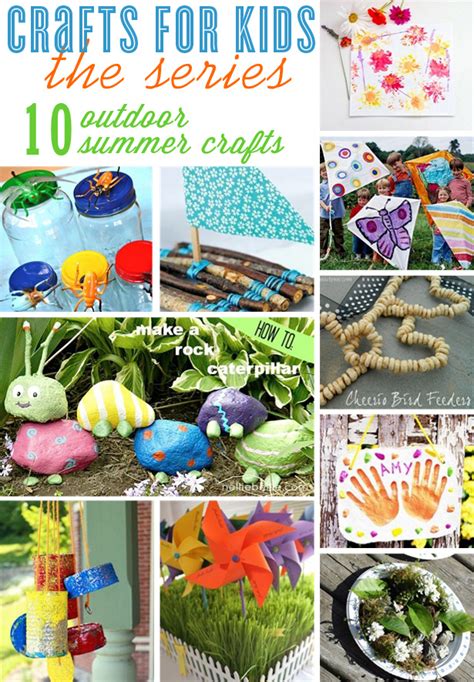 Top 28 Outside Crafts Crafts For Kids 10 Outdoor Craft Ideas The