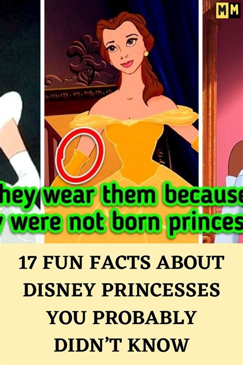 17 Fun Facts About Disney Princesses You Probably Didnt Know Interesting Disney Facts Amazing