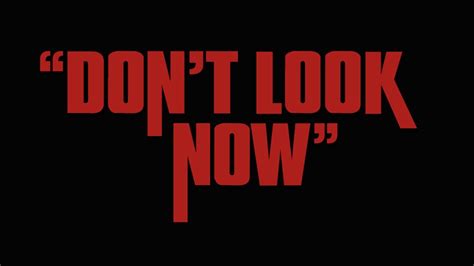 Dont Look Now 1973 Trailer Youtube