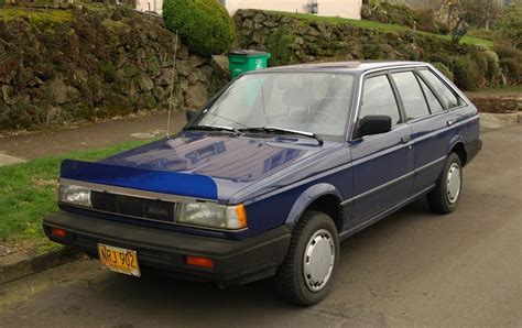 Old Parked Cars 1987 Nissan Sentra 4wd Xe