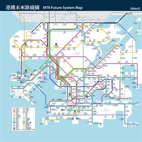 Potential Future Mtr Map Hongkong