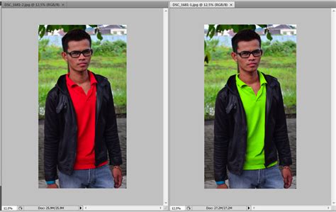 Cara Mengubah Warna Desain Baju Di Photoshop Riset Riset