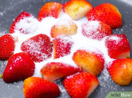 strawberry reduction sauce  steps  pictures
