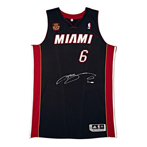 Lebron james miami heat jersey cards. LeBron James Signed LE Heat Jersey with 2013 NBA Finals MVP Patch (UDA COA) | Pristine Auction