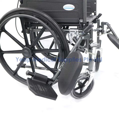 Assure Rehab Heavy Duty Hammertone Daef Wheelchair Ar0126 Ar0127