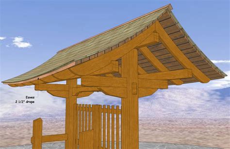 Japanese Gate Plans Woodsshop Creative Builders
