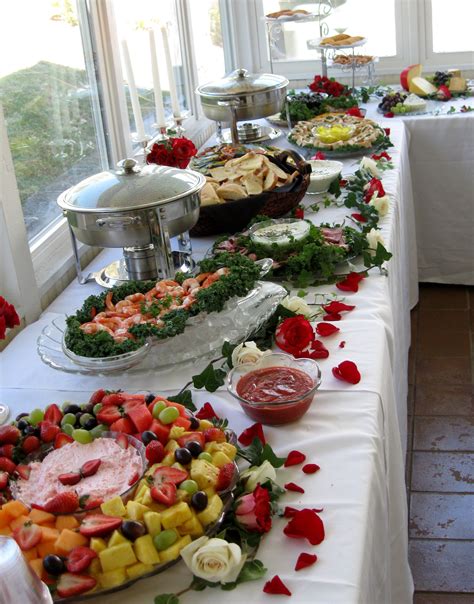 A View Of Finger Foods We Catered At A Wedding In Abingdon Va At A