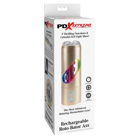 Pipedream Extreme Toyz Rechargeable Roto Bator Ass Sex Toys At Adult