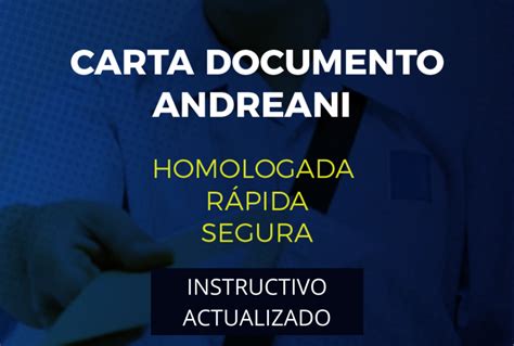 Beneficioscaal Carta Documento Online Andreani Actualizada Caal