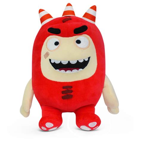 Buy Oddbods Fuse Soft Stuffed Plush Toy — For Boys And Girls — Red 30