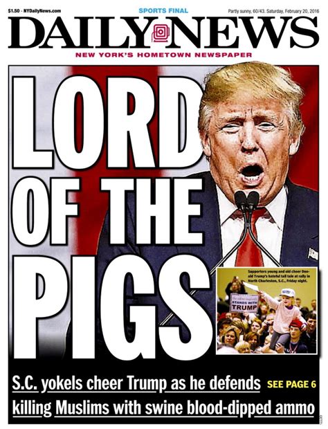 New York Daily News Columnist We Didnt Create Donald Trump We Put Him On Steroids New