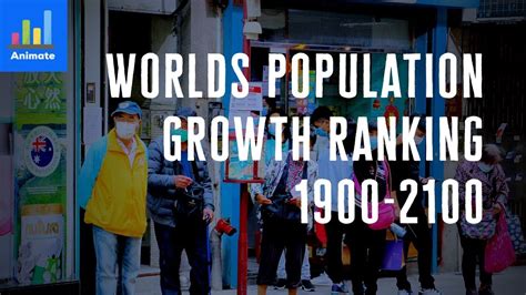 World Population Growth Ranking | TIDA Animated Stat (1900-2100) - YouTube