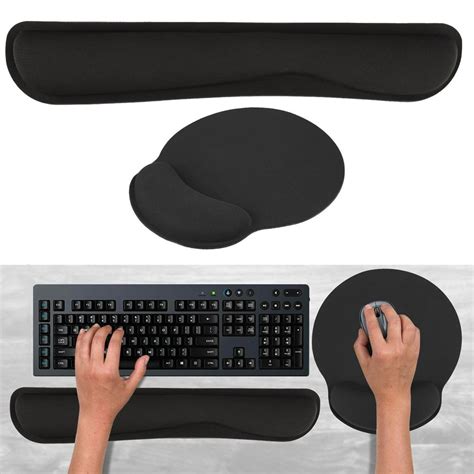 Tsv Keyboard Wrist Rest And Mouse Wrist Rest Pad Made Of Memory Foam