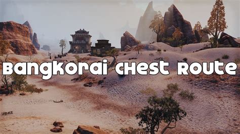 Bangkorai Chest Route ESO Gear Farming Ring Of The Pale Order Lead