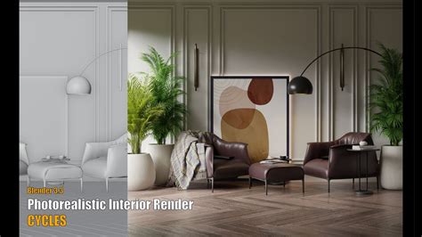 How To Create A Photorealistic Interior Archviz Render In Blender 33