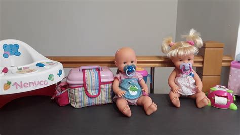 Jugando Con Mis Muñecas Nenuco Hermanitas Traviesasdaura Dolls Youtube