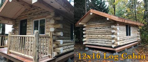 12x16 Log Cabin Meadowlark Log Homes