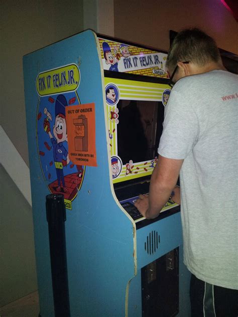 There Are Only 8 Fix It Felix Arcade Cabinets In The World Heres A