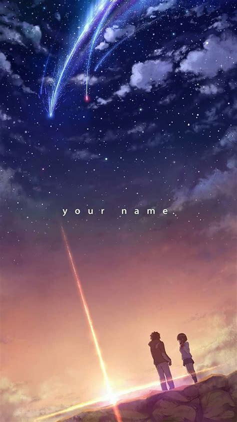 Your Name Anime Comet Galaxy Ki Mi No Kimi No Na Wa Movie 800x1422