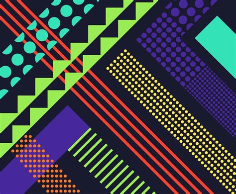 Abstract Background Colorful Retro Vector Vector Art And Graphics