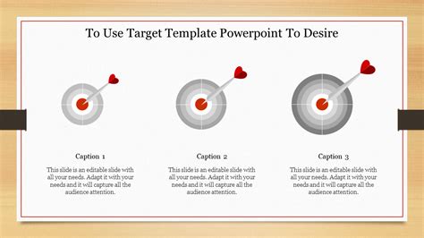Attractive Target Template Powerpoint Designs