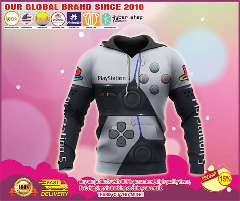 Ps5 3d All Over Printed Hoodie