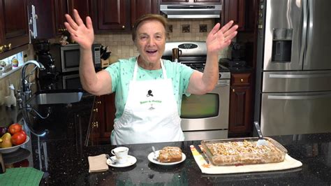 Italian Grandma Makes Zucchini Cake Youtube