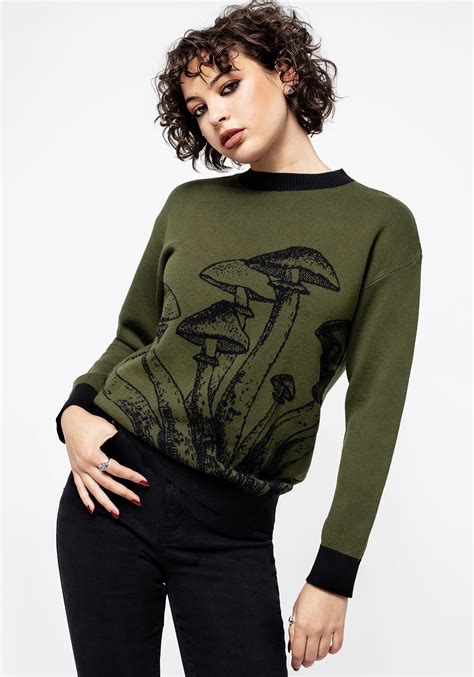 Mildew Unisex Mushroom Jumper Disturbia