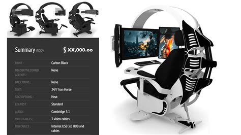 Download our free pc buying guide and get a closer look at our gaming pcs and accessories so that you'll never want to leave your chair. The Ultimate Gaming Chair for $10,000 - YouTube