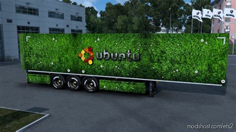 Ubuntu Trailer Skin Mod For Euro Truck Simulator 2 At Modshost Hi How