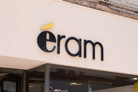 Eram Sign Text Logo Of Shoe Store Retailer Of Footwear Clothing Shoes