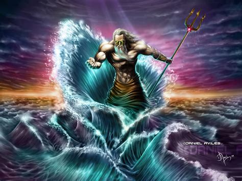 Poseidon Neptune Greek God Of The Sea Greek Gods And Goddesses