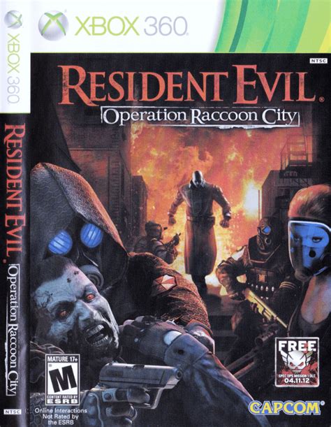 Resident Evil Operation Raccoon City Rom And Iso Xbox 360 Game