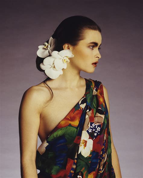 Helena Bonham Carter In British Vogue 1987 A Look Back Huffpost