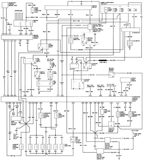 1993 Ford Ranger Wiring Diagram