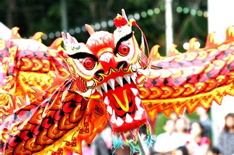 The Chinese Dragon Festival Around