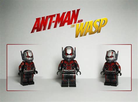 Lego Ant Man And The Wasp Ant Man Minifigures Custom Flickr