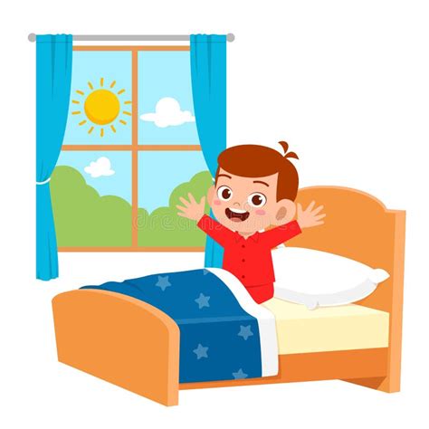 Kid Wake Up Early Stock Illustrations 163 Kid Wake Up Early Stock