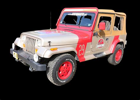17 Jurassic Park 1993 Jeep Wrangler Sahara