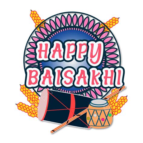 Baisakhi Festival Vector Hd Png Images Happy Baisakhi Festival Wheat