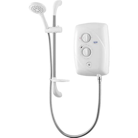 Triton T80 Easi Fit White Chrome 105kw Electric Shower Home And Kitchen