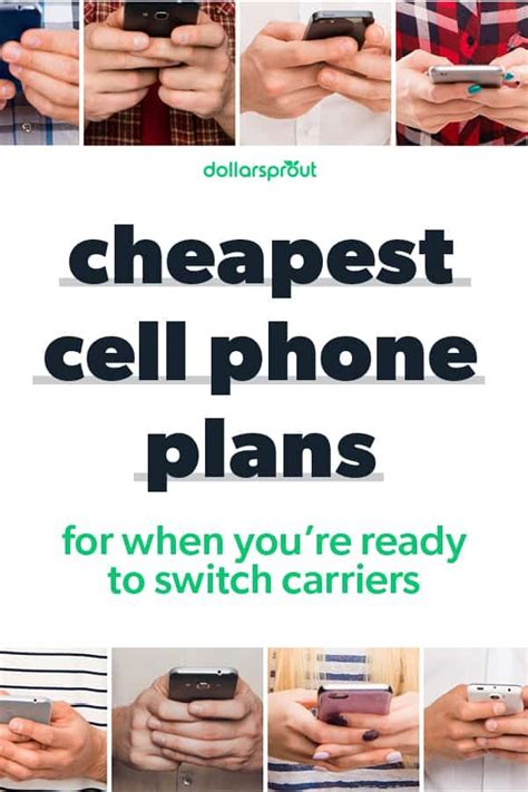 12 Cheapest Cell Phone Plans To Consider If Youre On A Budget Phone