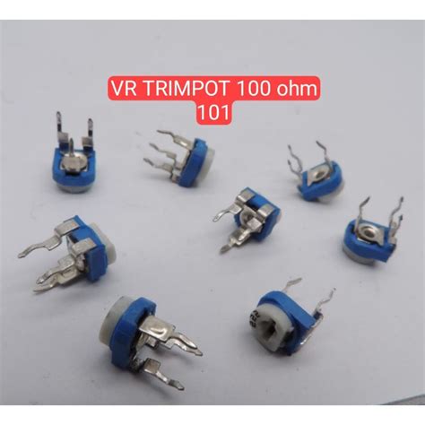 Jual Vr Trimpot Variabel Resistor Trimmer Potensio 102 1k Shopee