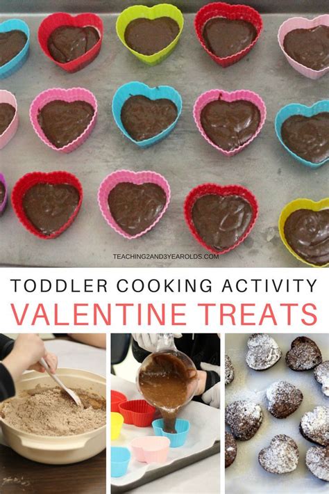 How To Make Easy Valentine Brownies With Toddlers Valentine Cooking