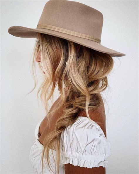 Desert Glam Chrisweberhair Braids With Hat Advanced Hair Hat